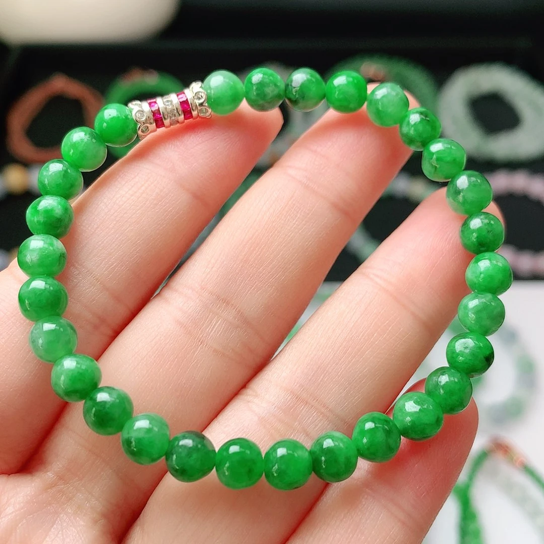 翡翠未镶嵌手链翡翠