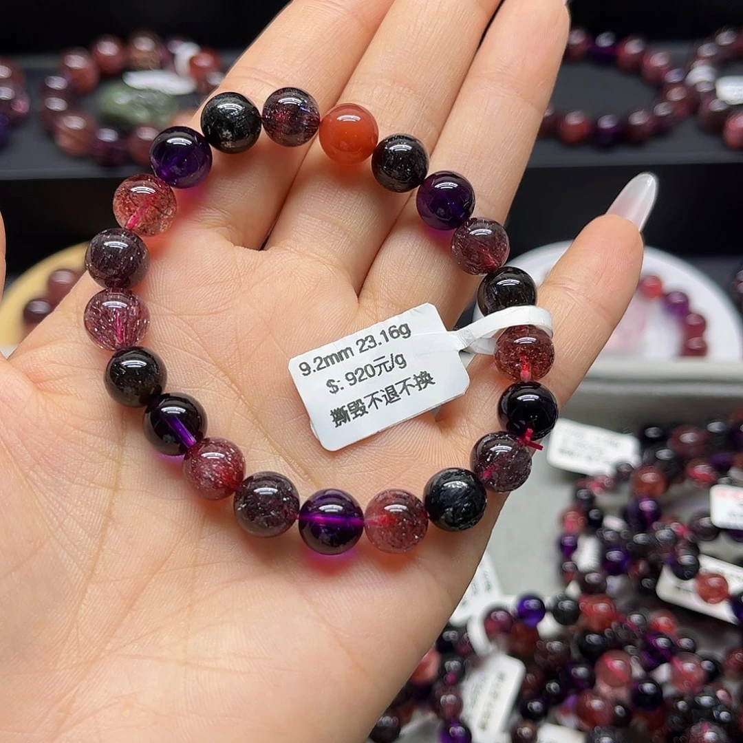 安***）水晶手链未镶嵌手链