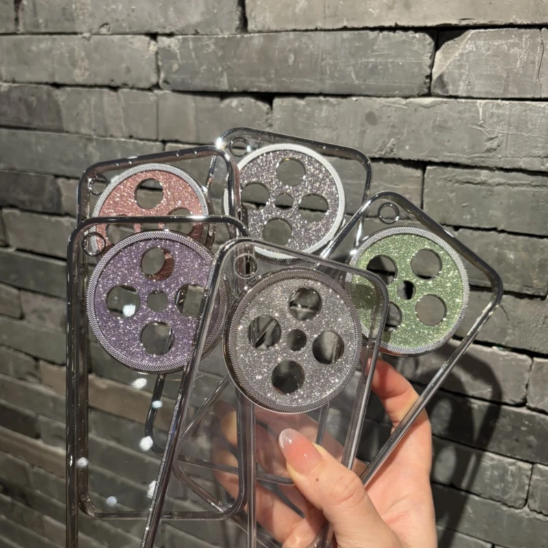 闪粉边适用于oppofindx8手机壳findx8pro防摔透明全包边高级感