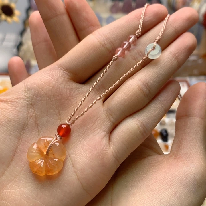 玛瑙/玉髓未镶嵌玛瑙五瓣花