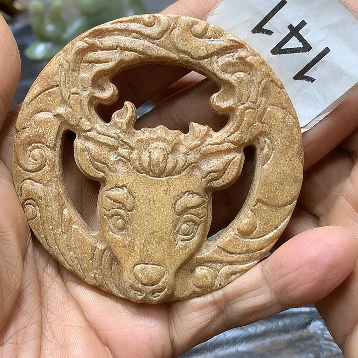 未镶嵌和田玉挂件