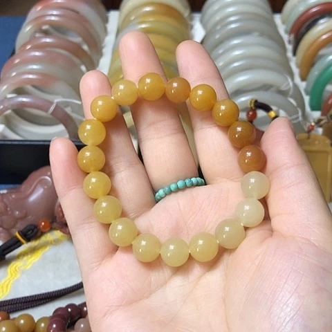 石英质玉未镶嵌手链