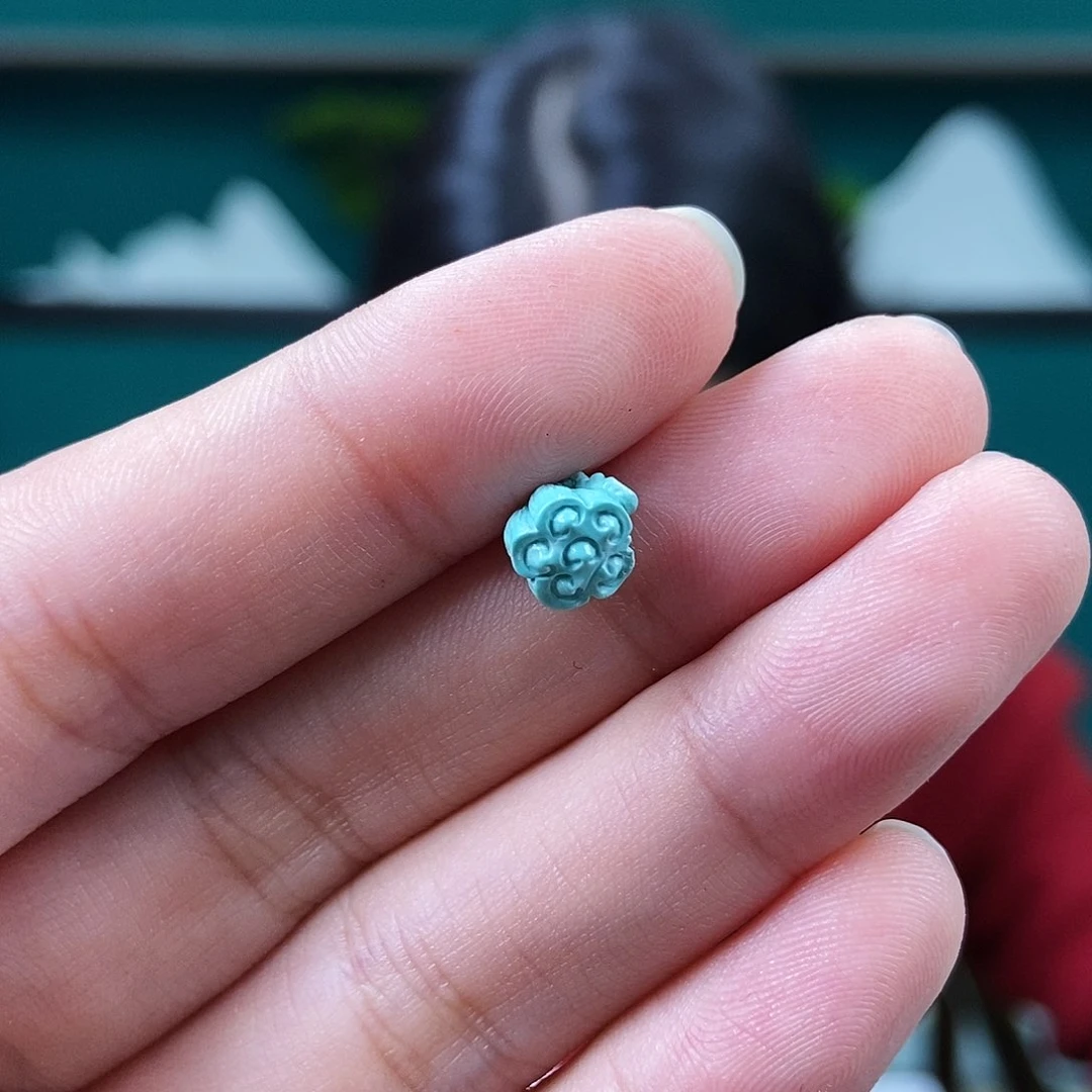 未镶嵌绿松石珠宝奇石