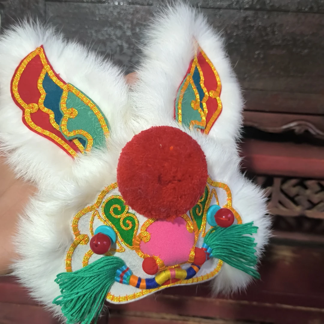 传统工艺原创兔鞋鞋面材料包