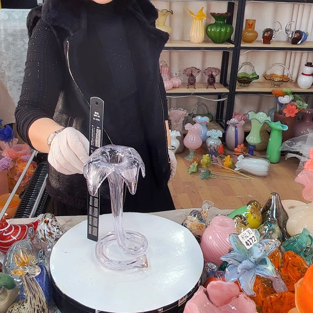 烛台花不完美家悦花瓶花器摆件