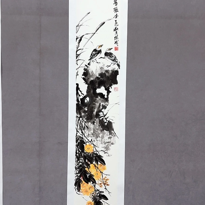 国画亲笔手绘放心去藏