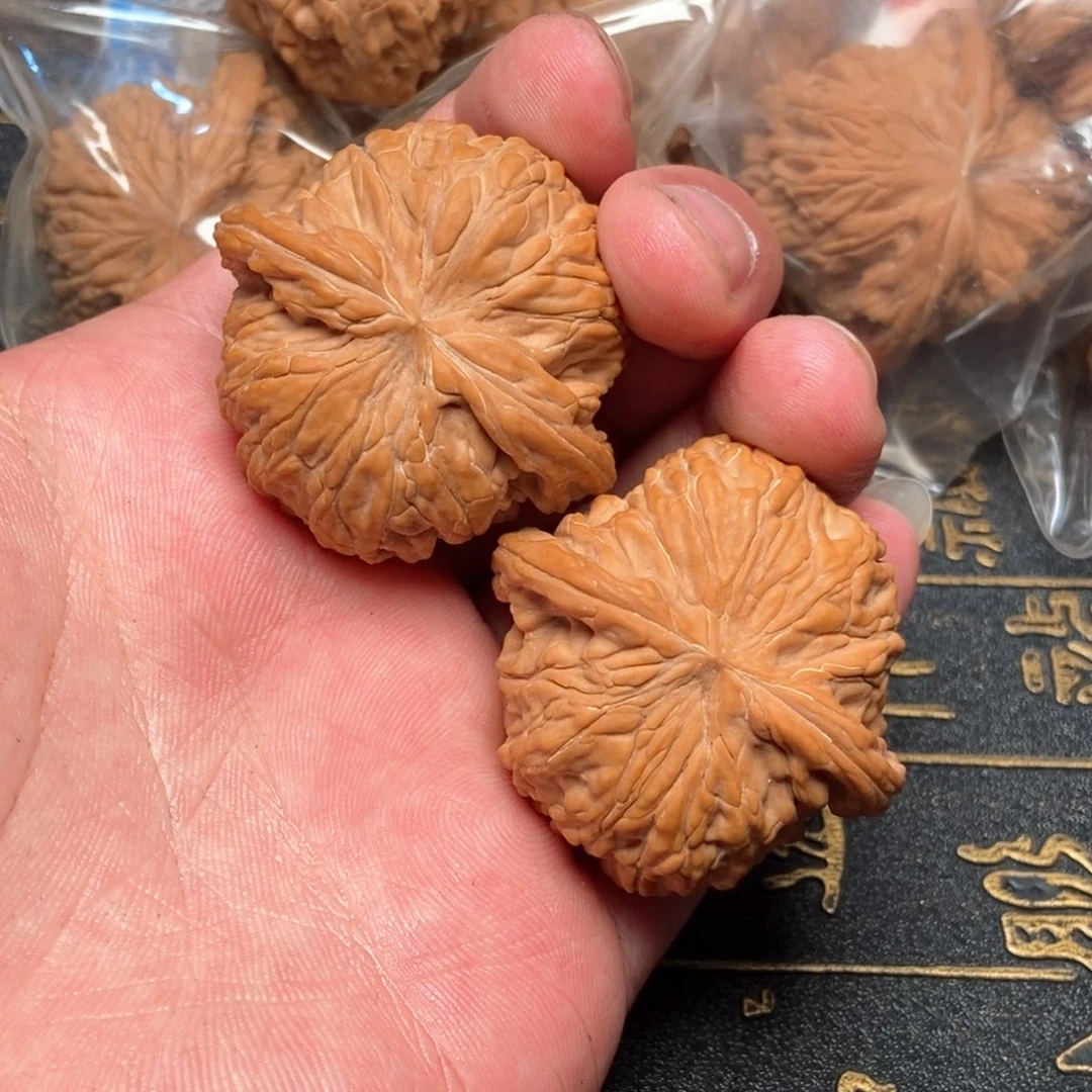 文玩核桃把件D***、磨盘