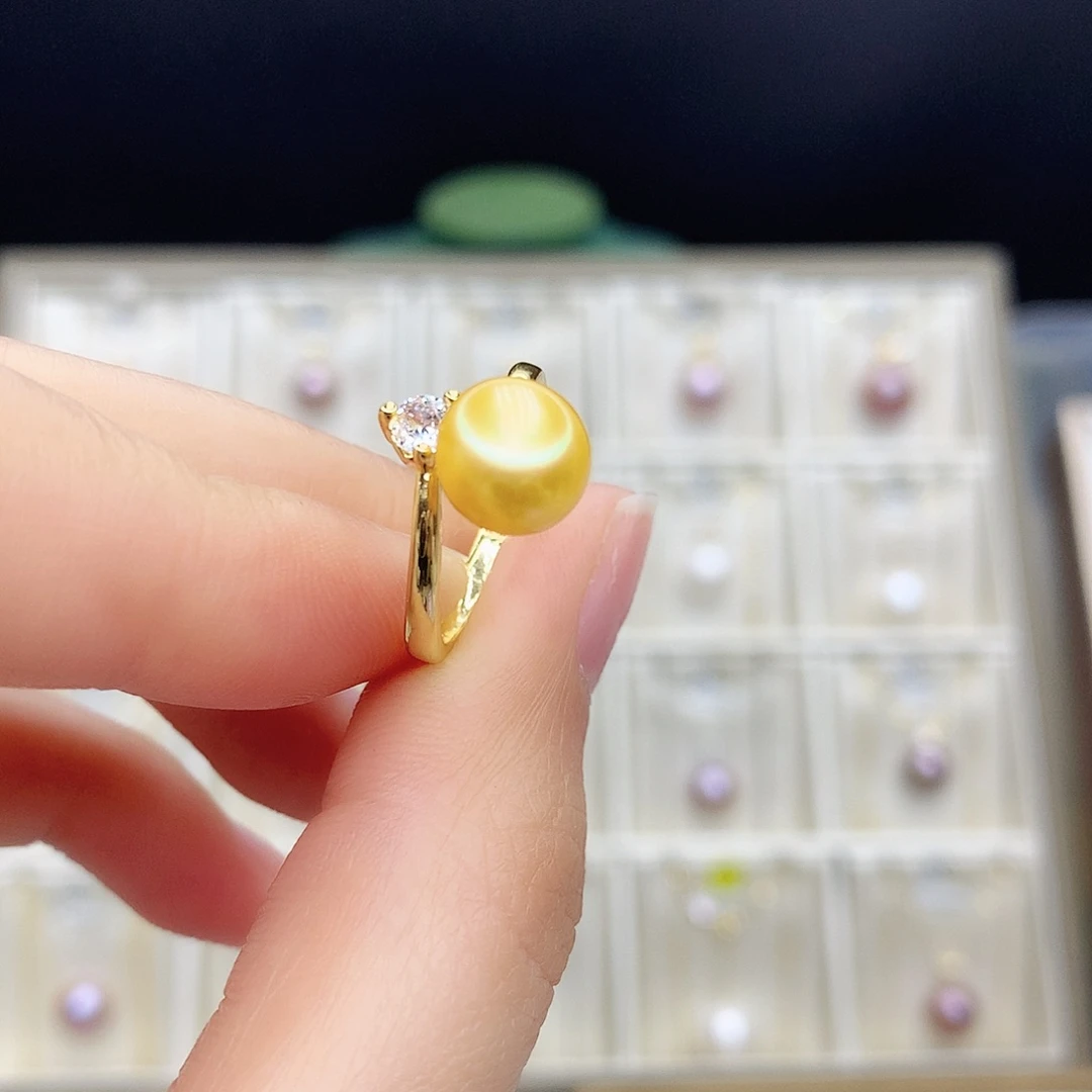 淡水珍珠颈饰合金