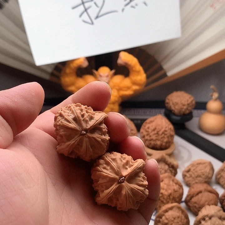 生***花桃核吊坠山地果野生