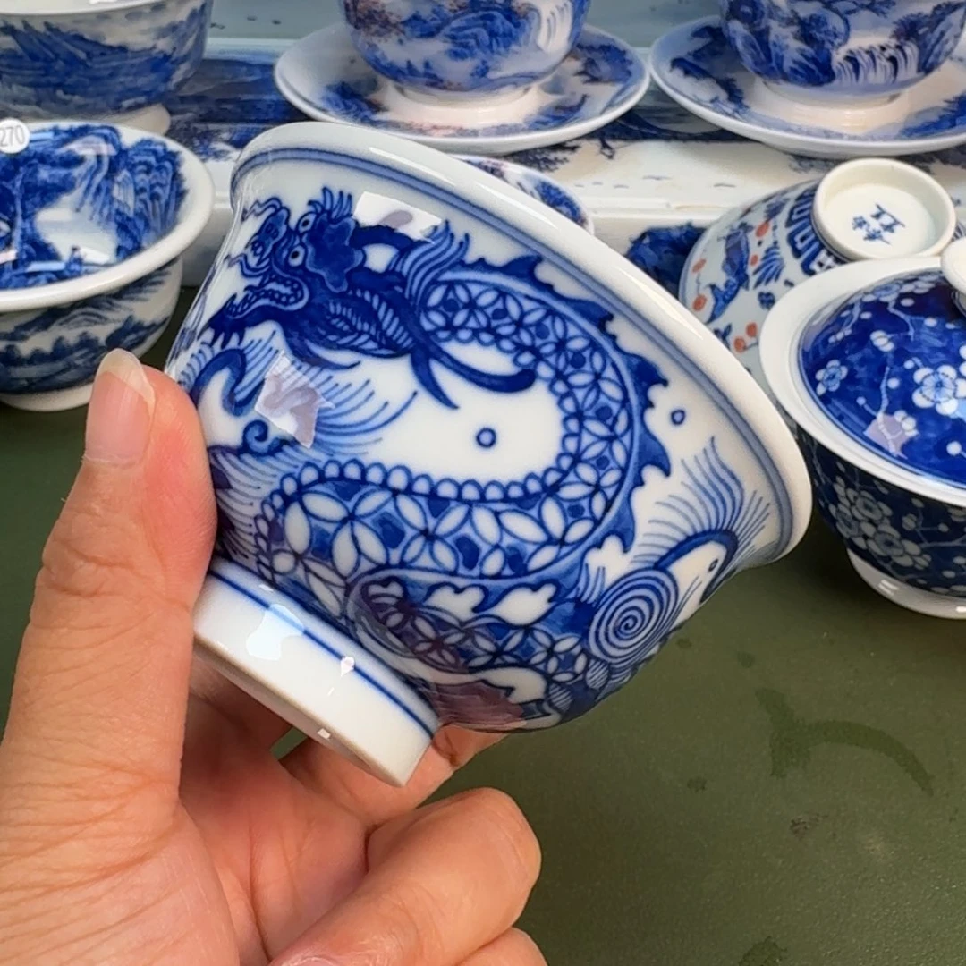 景德镇纯手绘茶具圆圆273