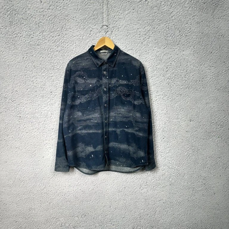 99新 DIOR/迪奥 星空牛仔衬衫/41码