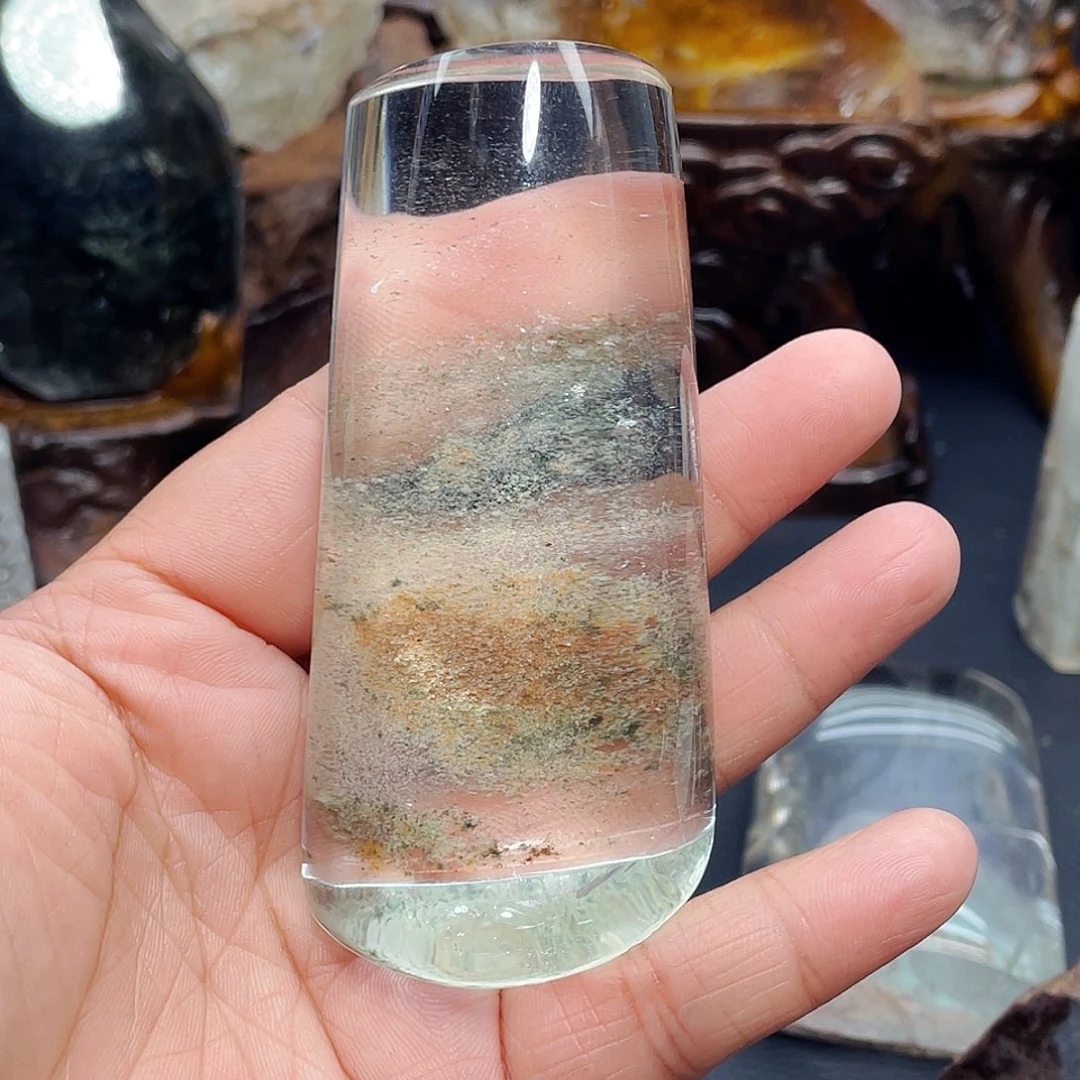 未镶嵌水晶大型摆件（非配饰）风**心