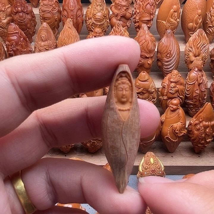 橄榄核吊坠15尺寸的