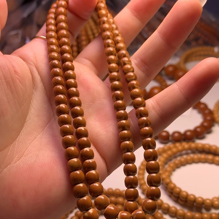 橄榄核手串核尖108