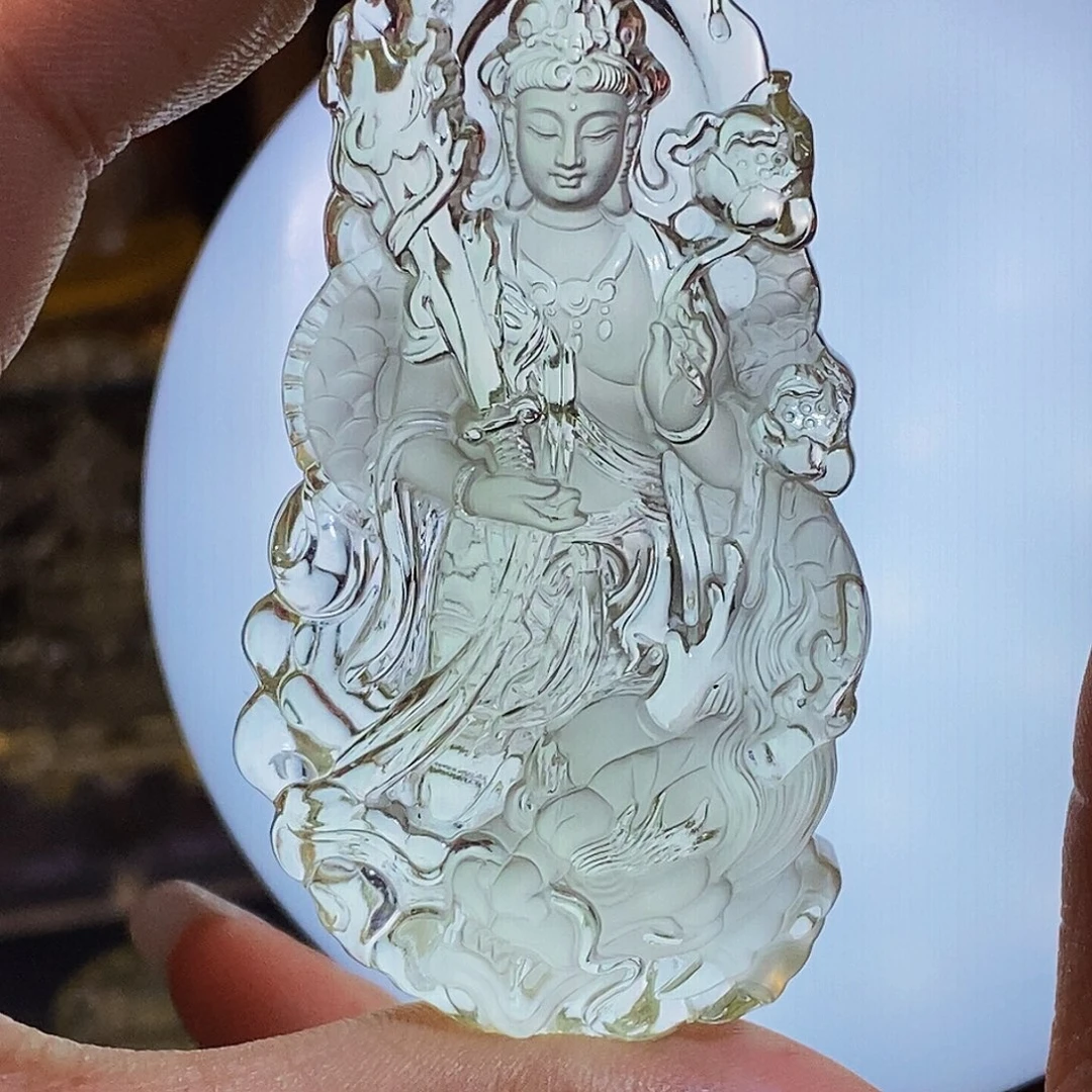 M***风未镶嵌水晶颈饰吊坠