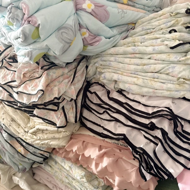 韩版花边夏凉被（库存花色不选