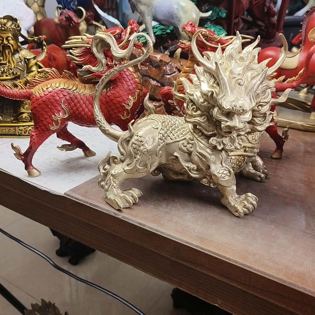 中***承黄铜铜雕工艺品源头厂家可定