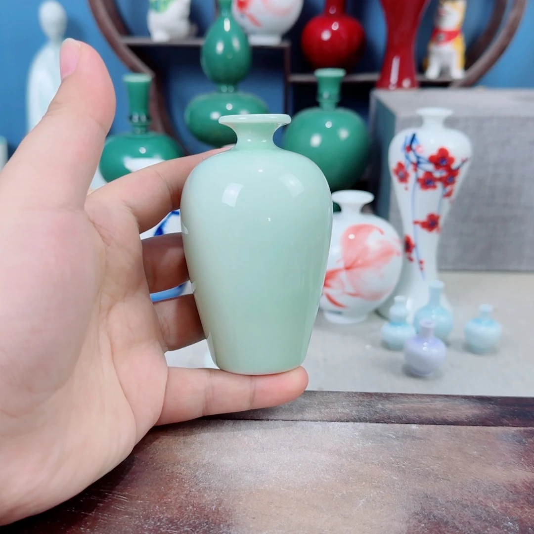 陶瓷手工小花器摆件