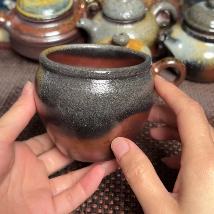 茶杯紫砂古朴缸抔260 C