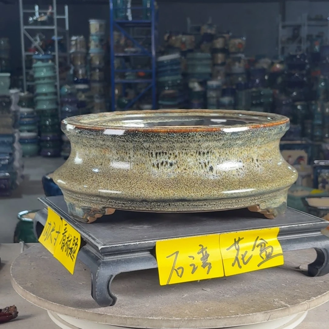 一风堂石湾花盆 内26*9