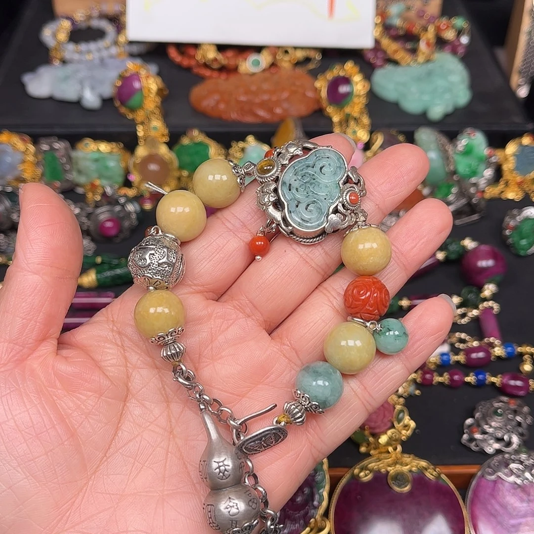 翡翠未镶嵌手链双十二直降价不议不退