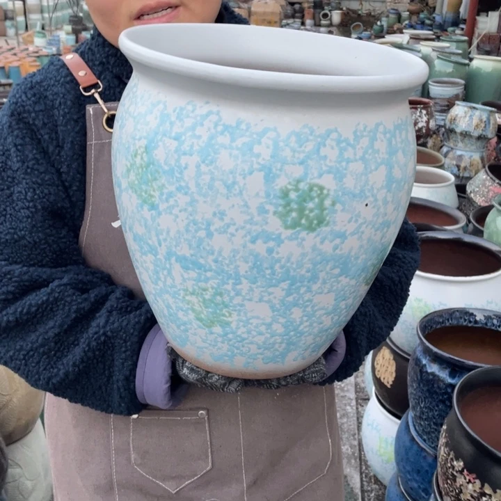 紫砂花盆口27高30正品正品