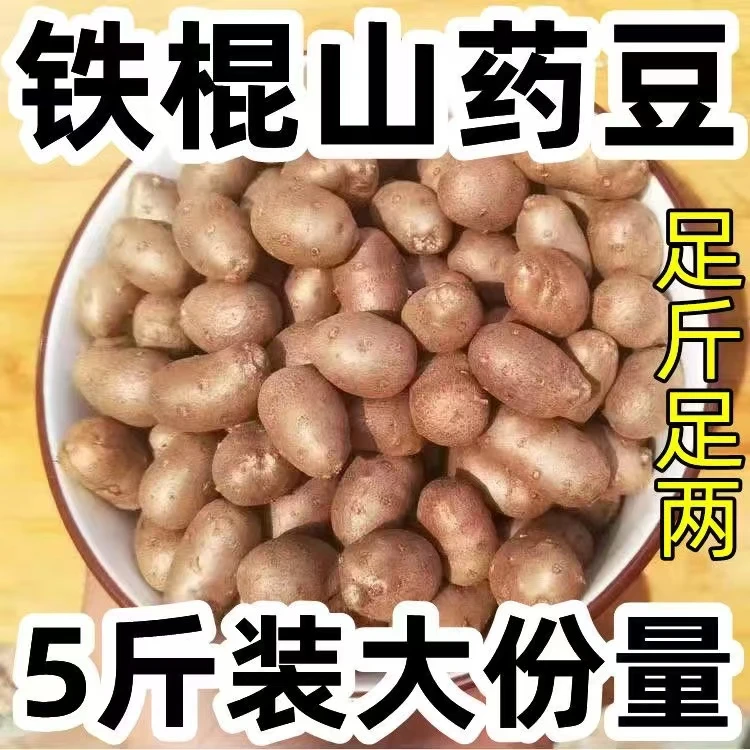 铁棍山药豆五斤装零于软糯香甜产地直发