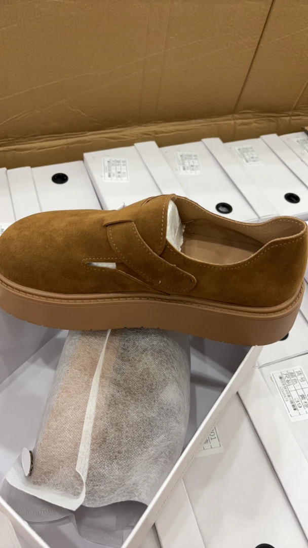 美美推荐801勃肯鞋单鞋春季新款复古厚底乐福鞋