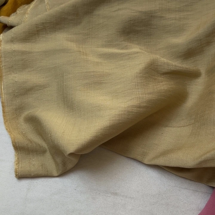 棉混纺米黄麻棉2米