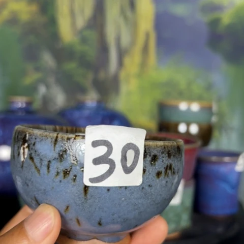 迈***克犊泉钧窑作品摆件