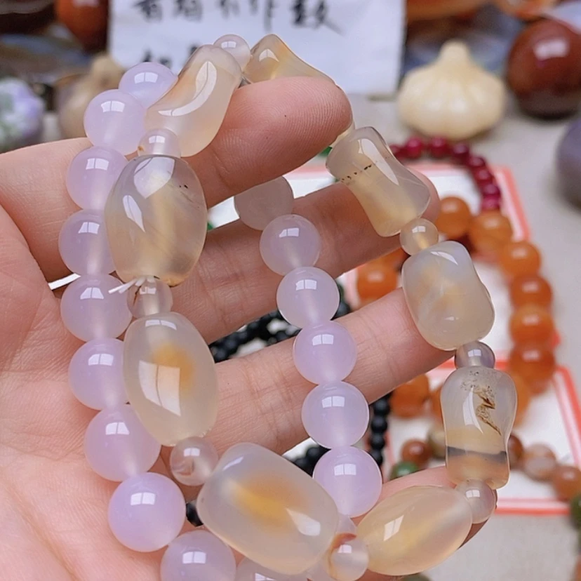 【闪购商品】未镶嵌玛瑙/玉髓珠宝半成品陈*.