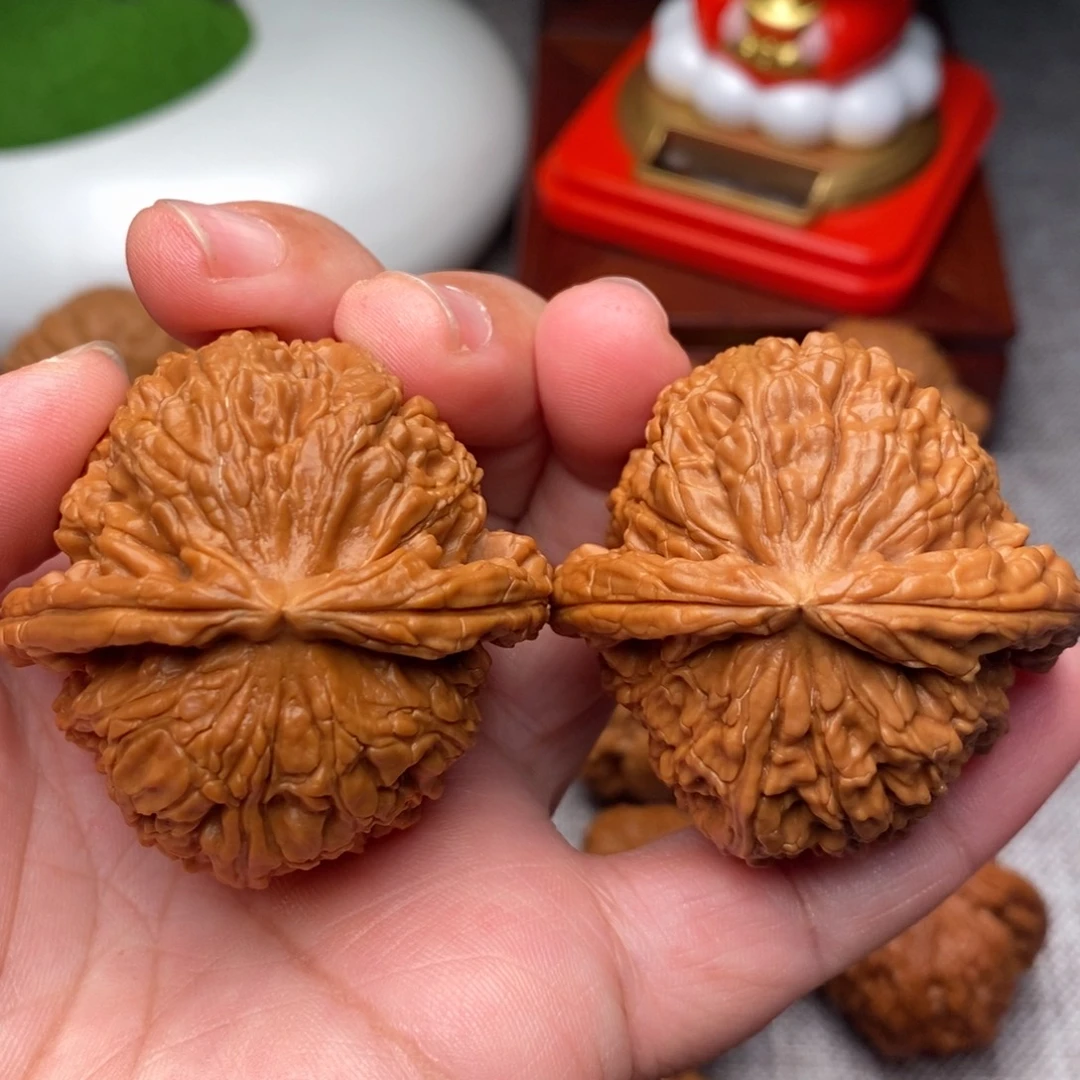 把件文玩核桃45全品毕业白狮子