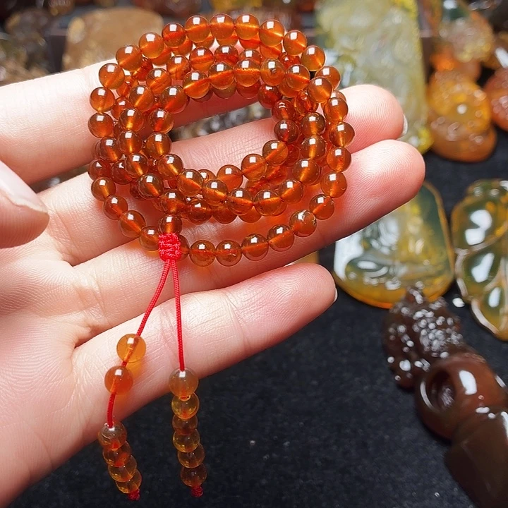 琥珀未镶嵌裸石5+