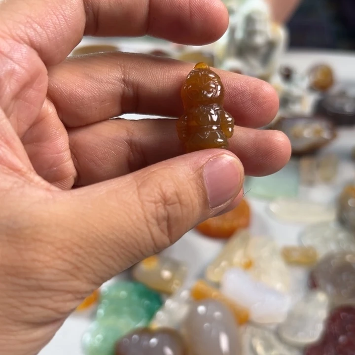 玛瑙/玉髓吊坠(不含链)未镶嵌