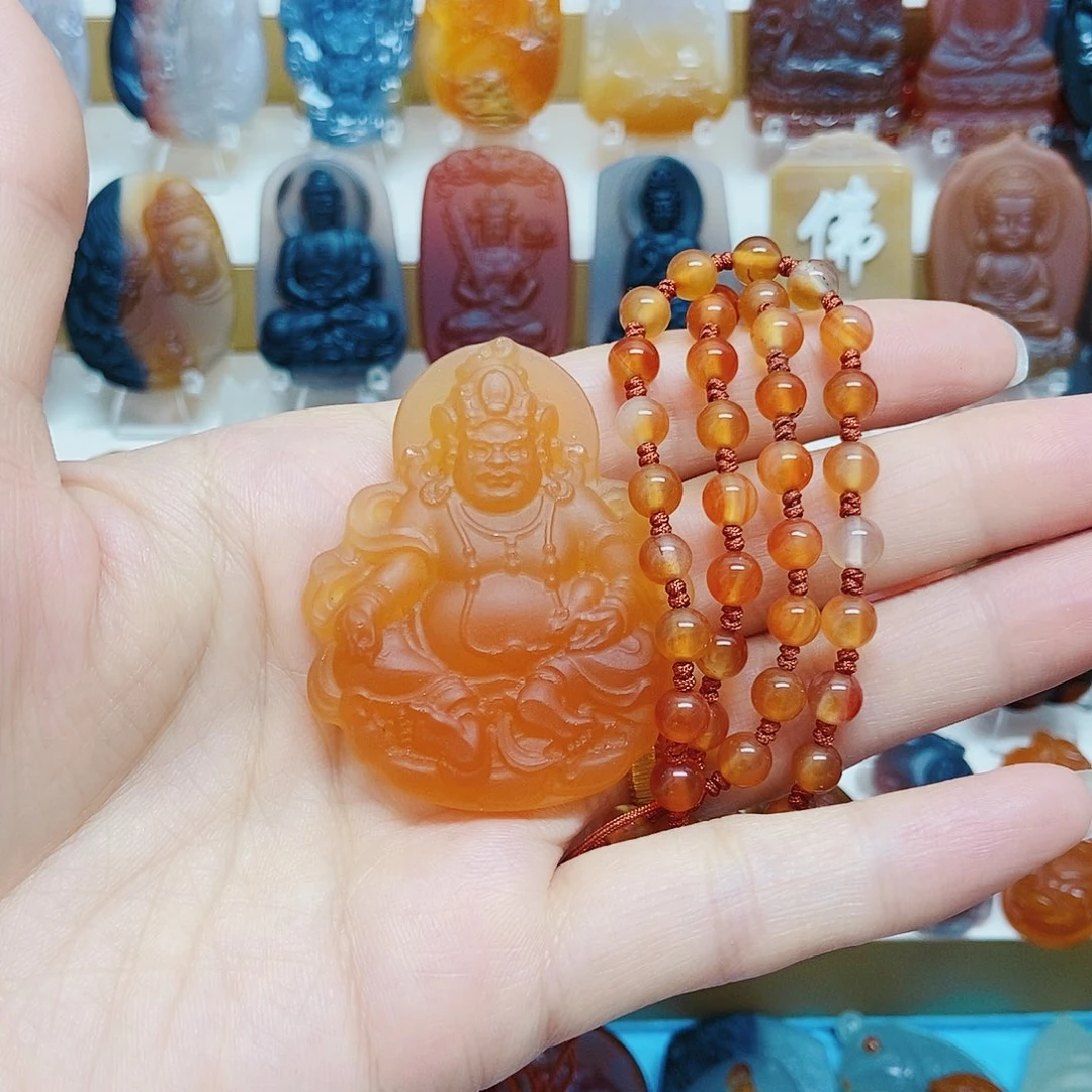 玛瑙/玉髓颈饰未镶嵌ᥫ****