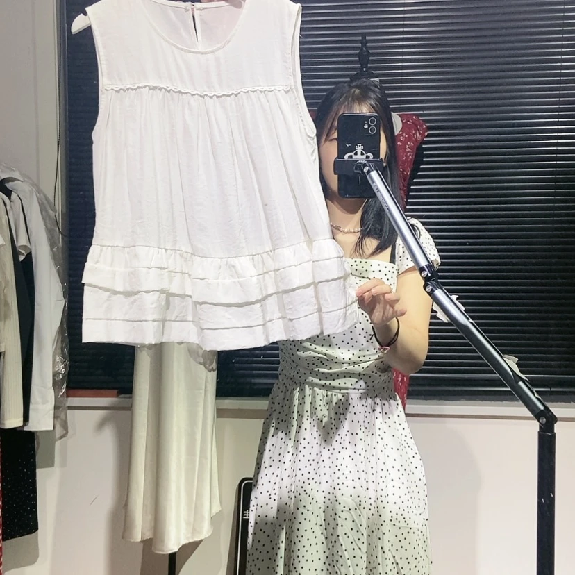 【闪购商品】白色背心