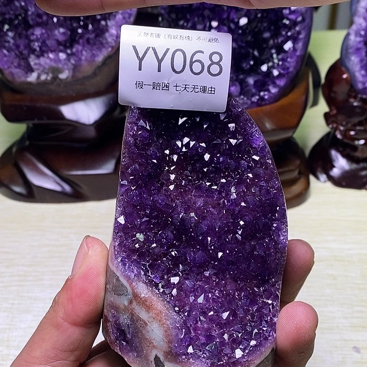 水晶天然水晶家居办公摆件未镶嵌