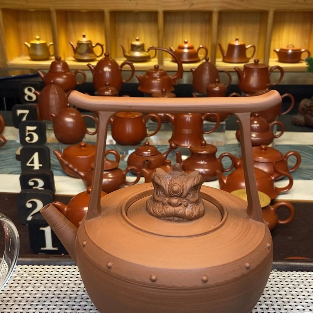 茶壶紫砂潮州手拉壶手拉壶