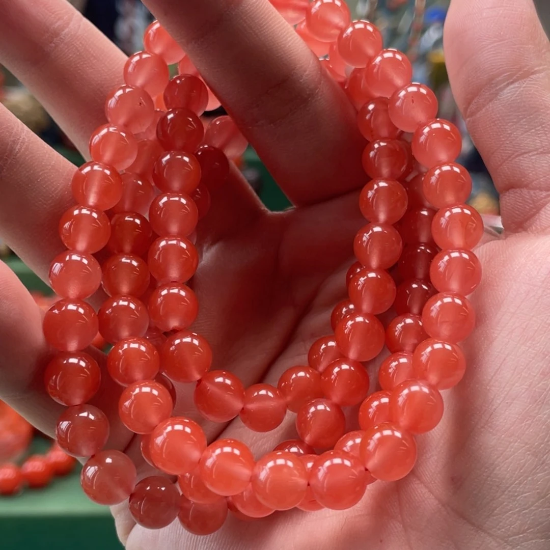 手串未镶嵌南红玛瑙保山料8m108