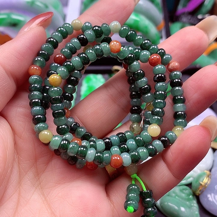 颈饰未镶嵌翡翠翡翠