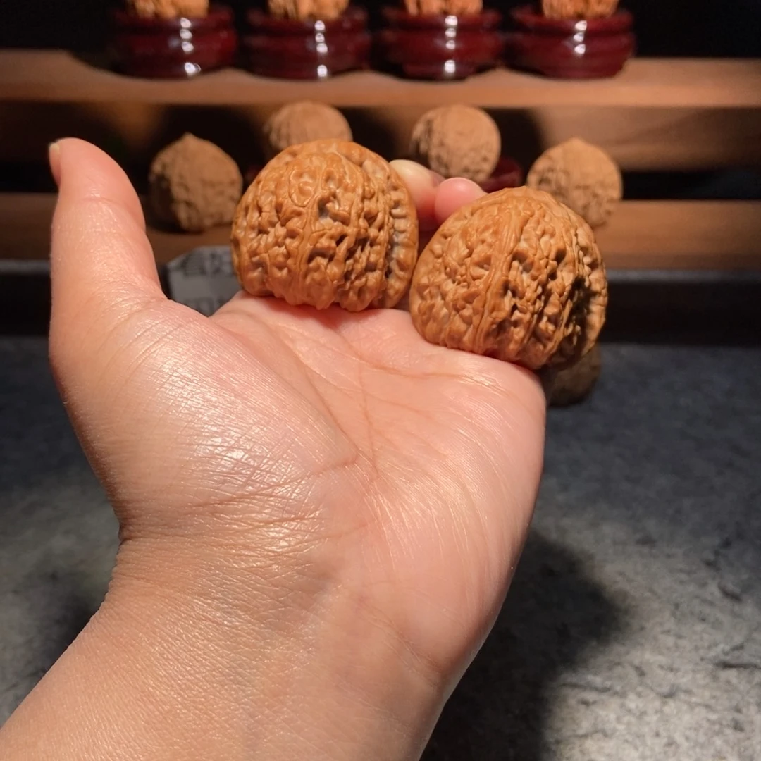 核桃手串/手链?*40毕业三角白全品