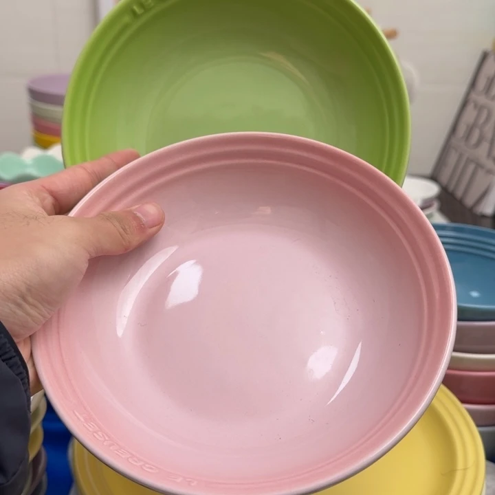 福利微瑕2个7英寸燕麦盘