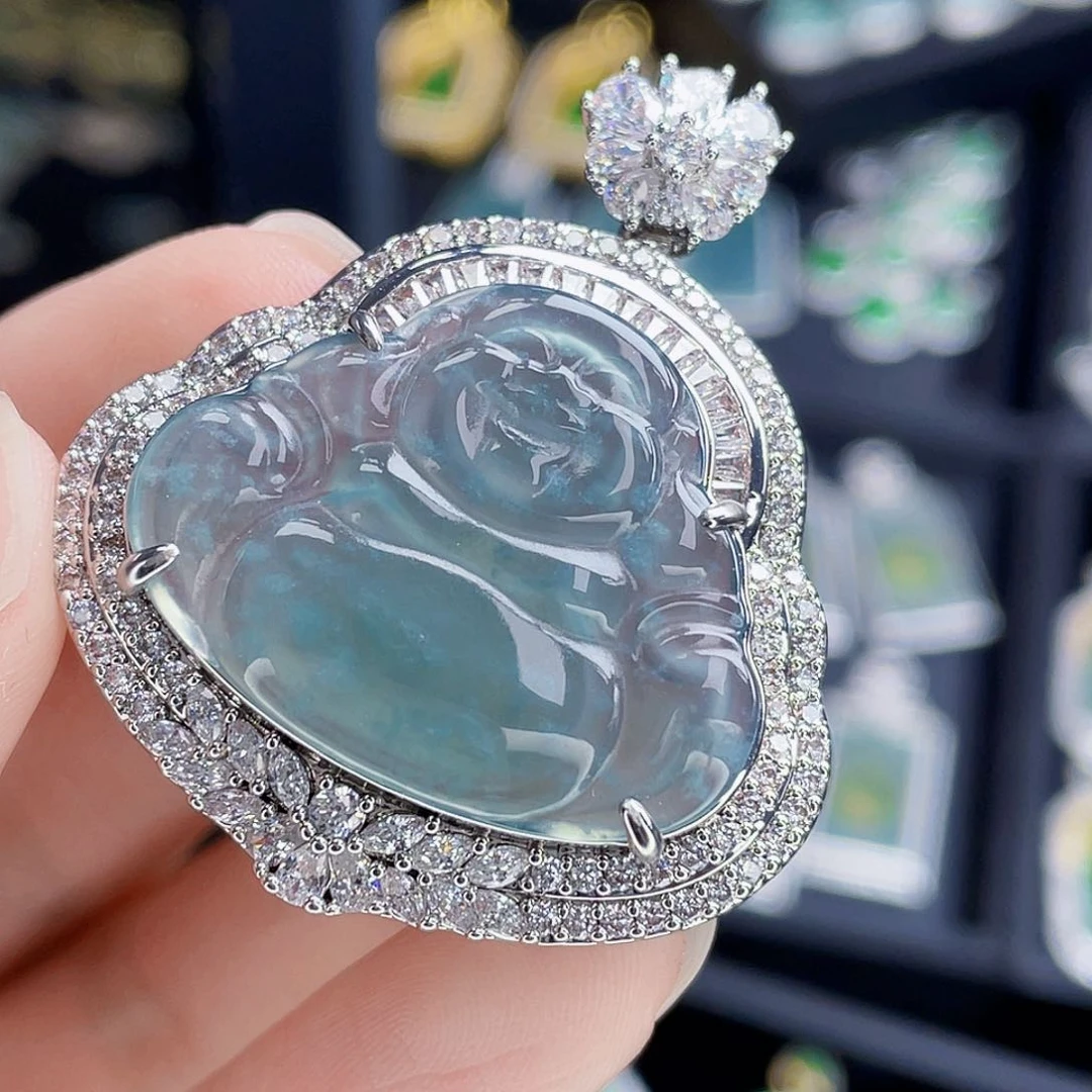 翡翠吊坠(不含链)未镶嵌