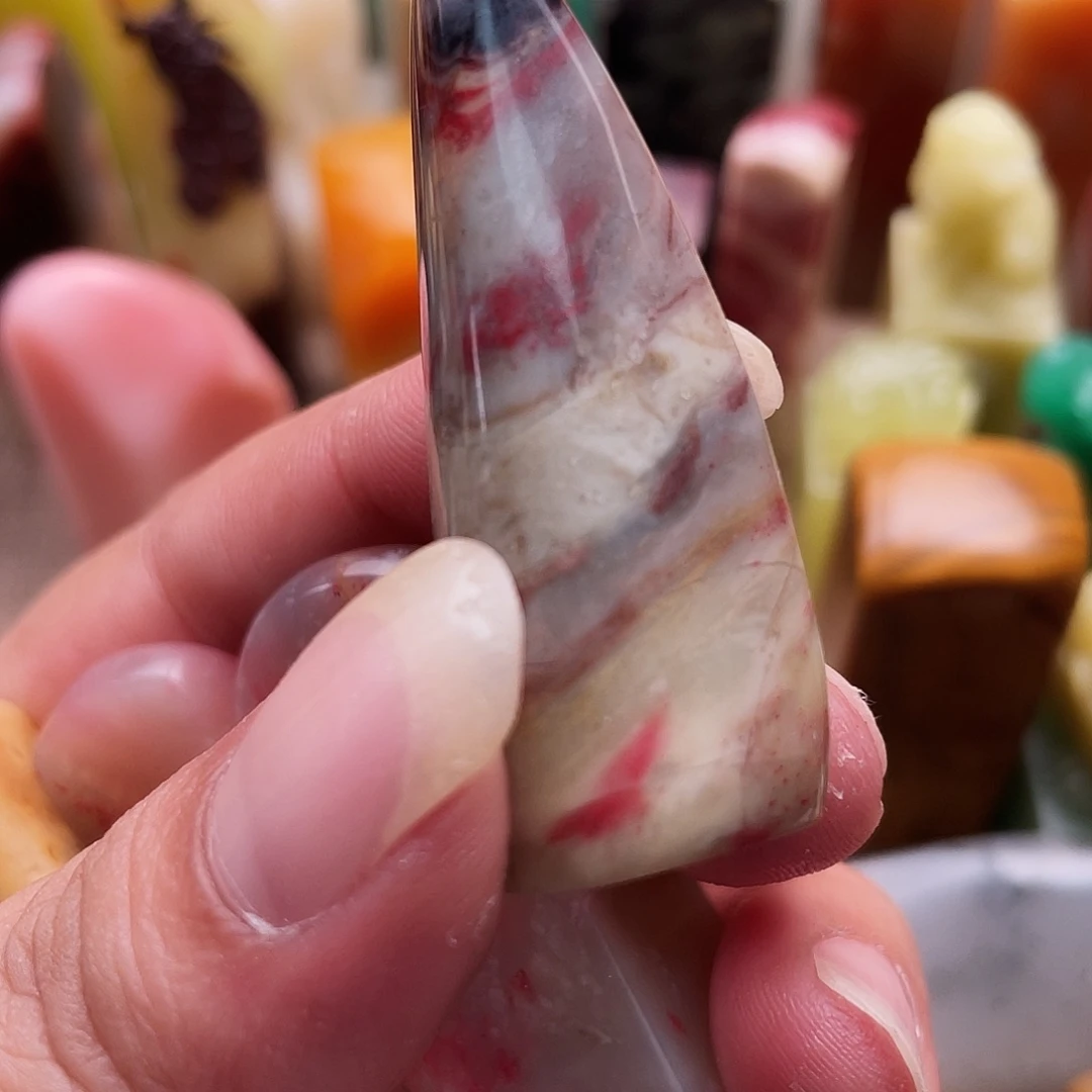 沃***窗昌化石金石篆刻昌化鸡血石素章