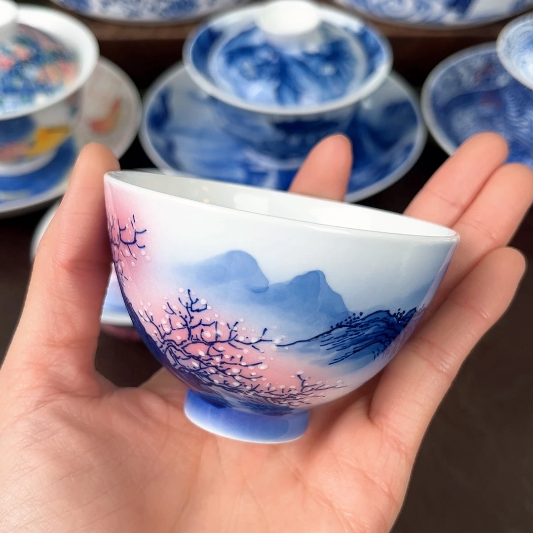 手绘高温瓷器瓷器
