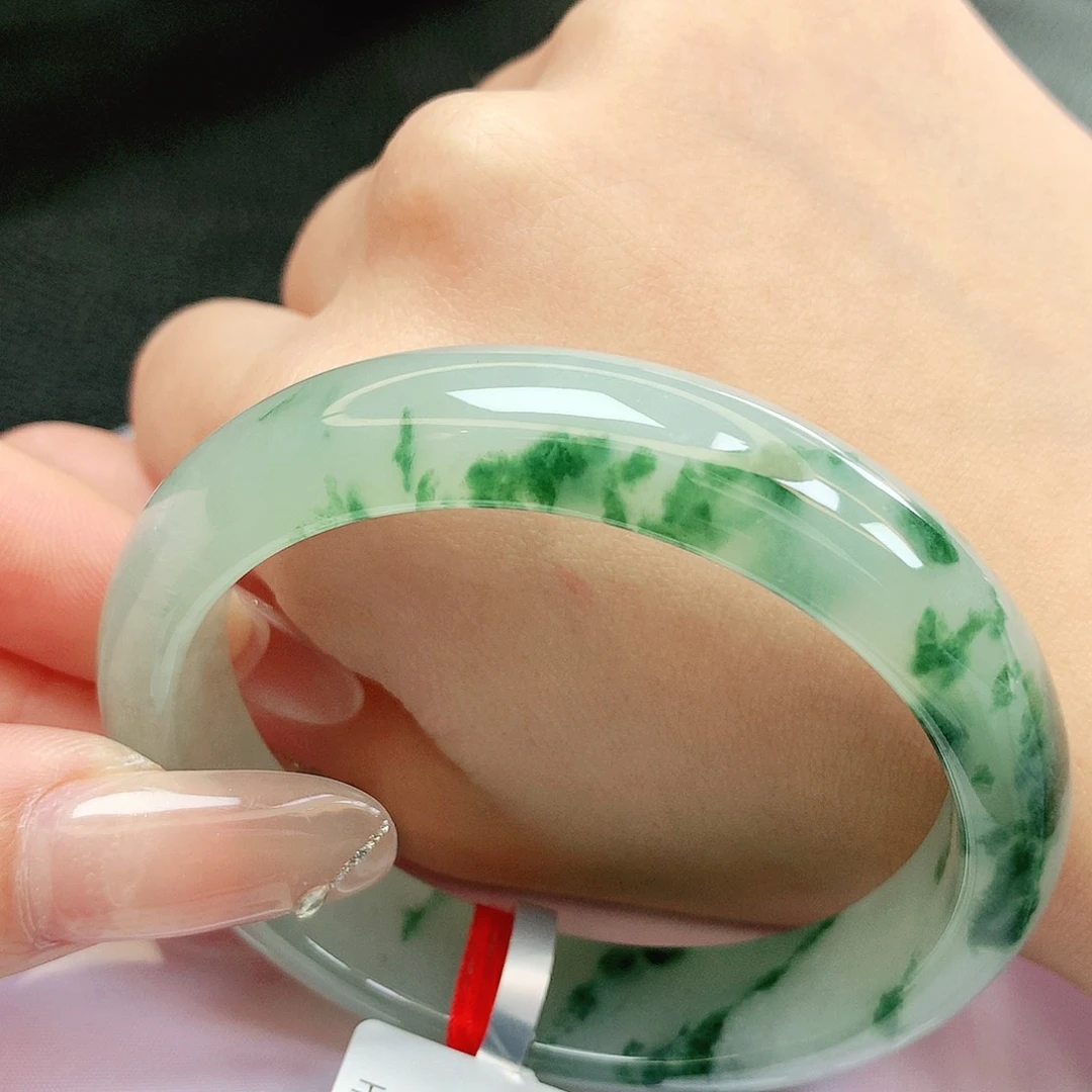 【闪购商品】未镶嵌手镯翡翠缅甸天然a货翡翠