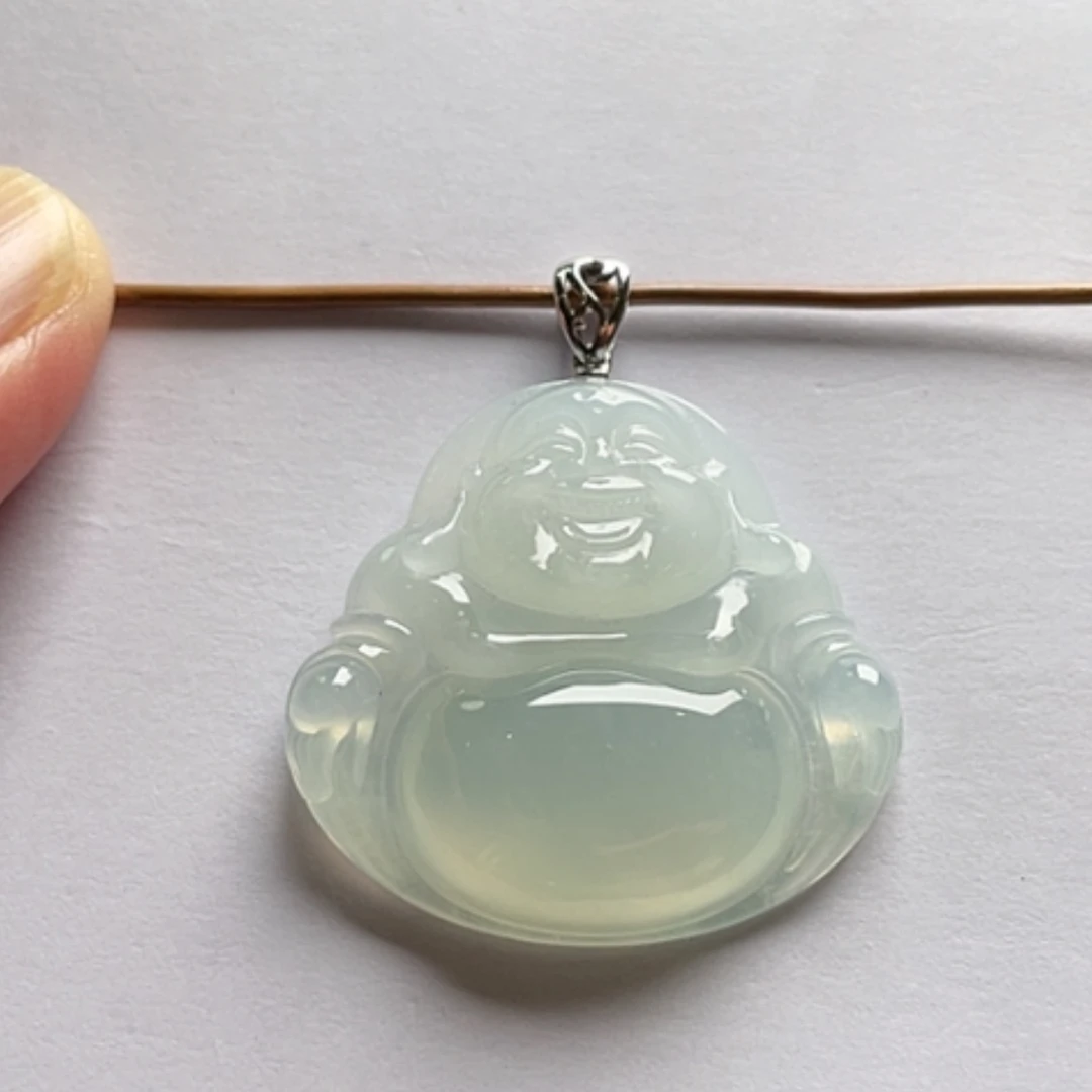 【闪购商品】吊坠(不含链)18K金镶嵌翡翠