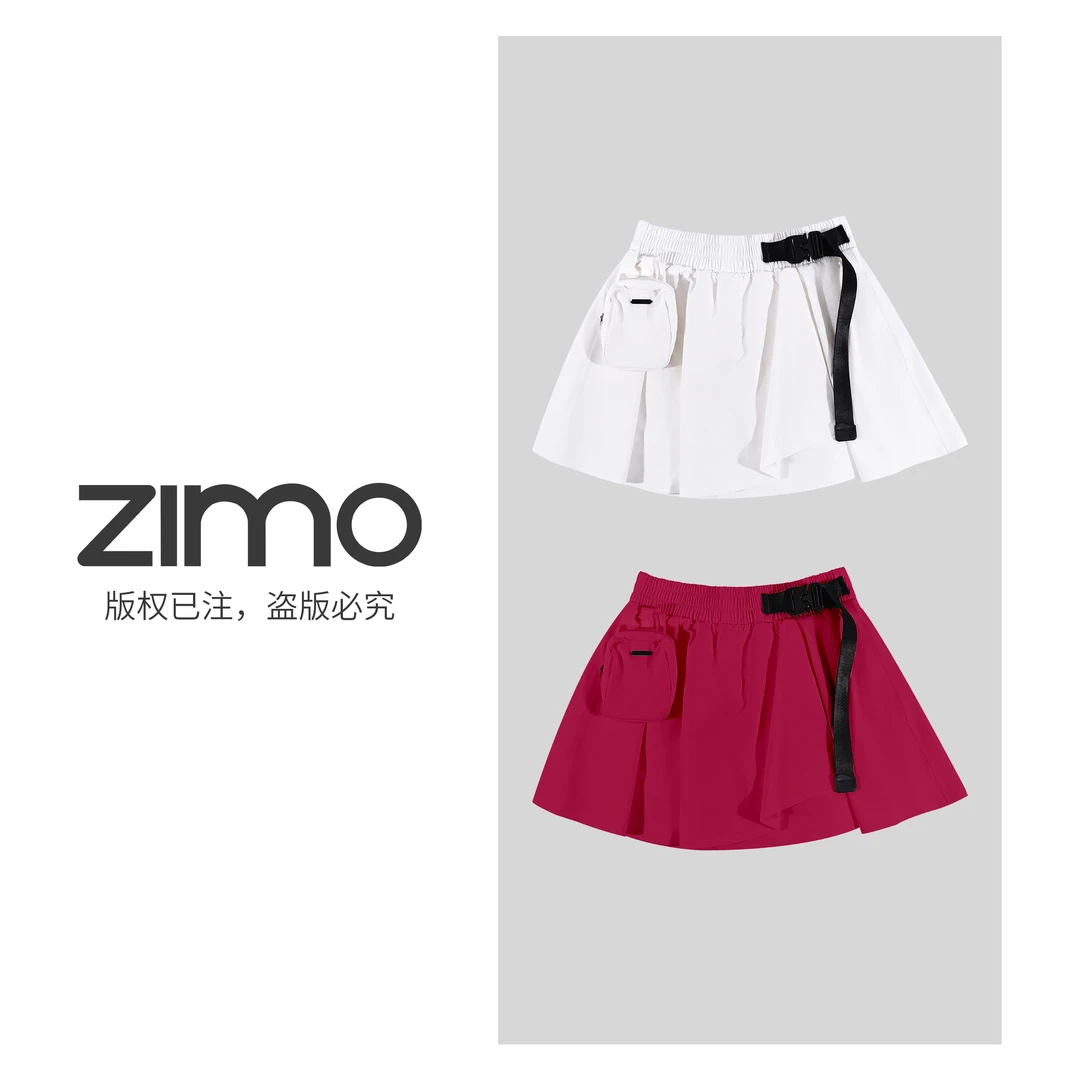 女士工装裙504-zimo-瑜伽健身服瑜伽裤外穿运动健身YFSK504
