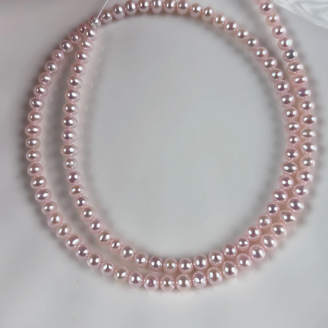 银S925镶嵌颈饰淡水珍珠