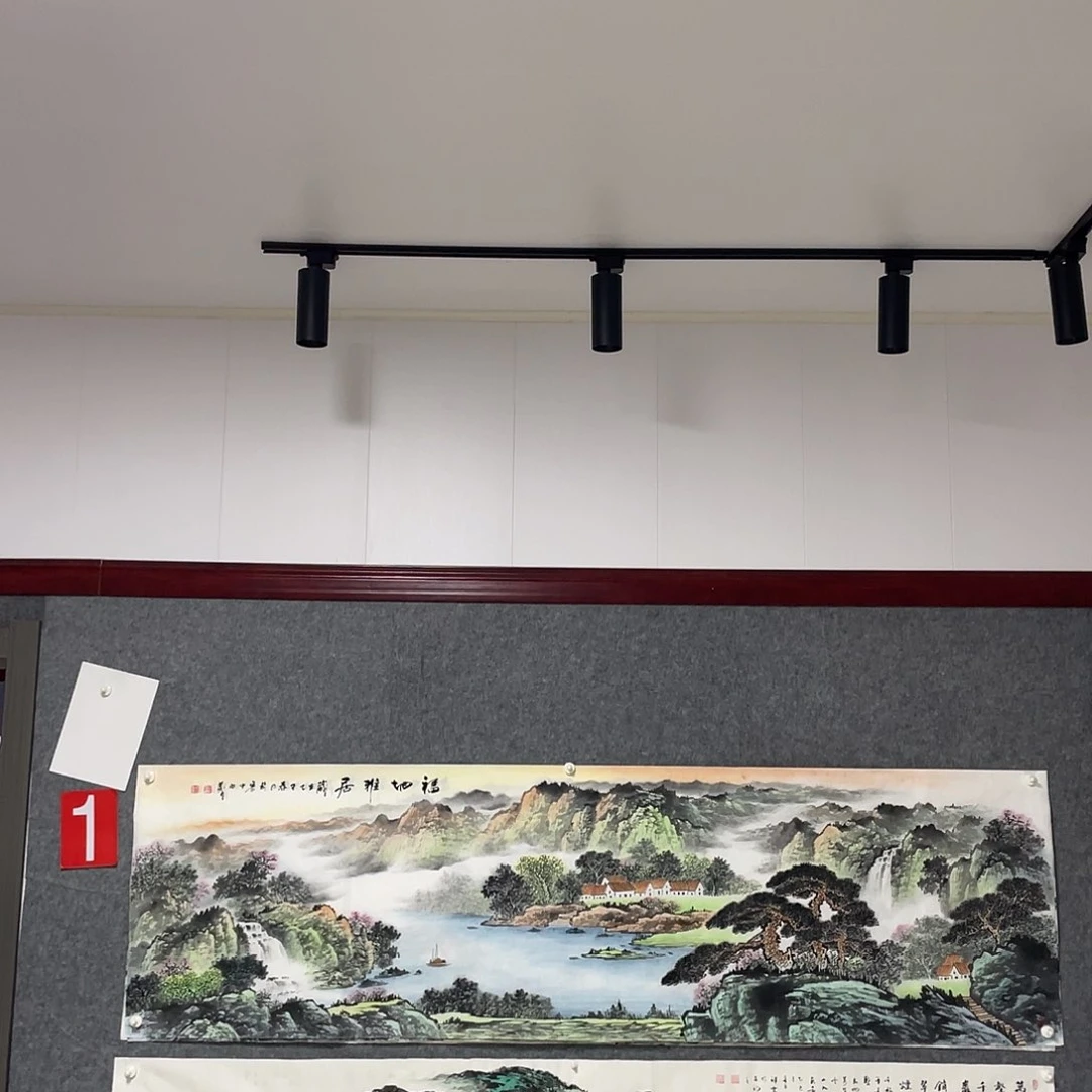 国画小*八尺对开画芯 捡漏